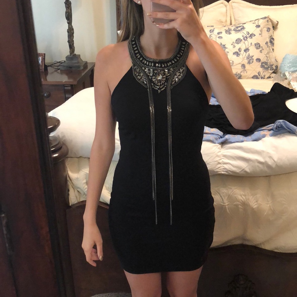 Highneck Cocktail Dress